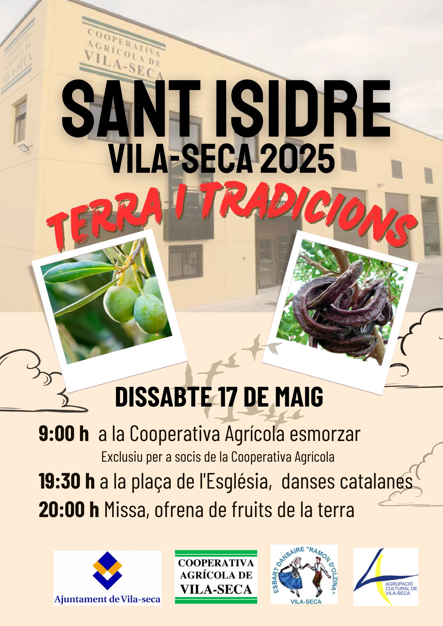 Cartell Sant Isidre 2025
