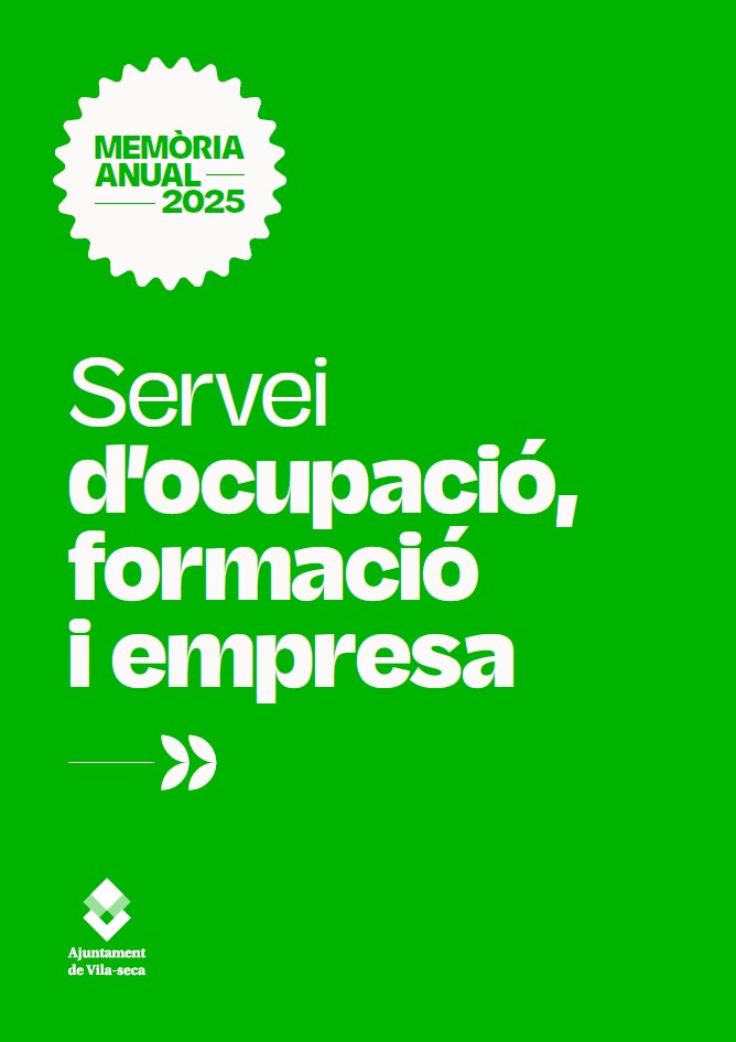 Memòria anual 2025: Servei d'ocupació, formació i empresa