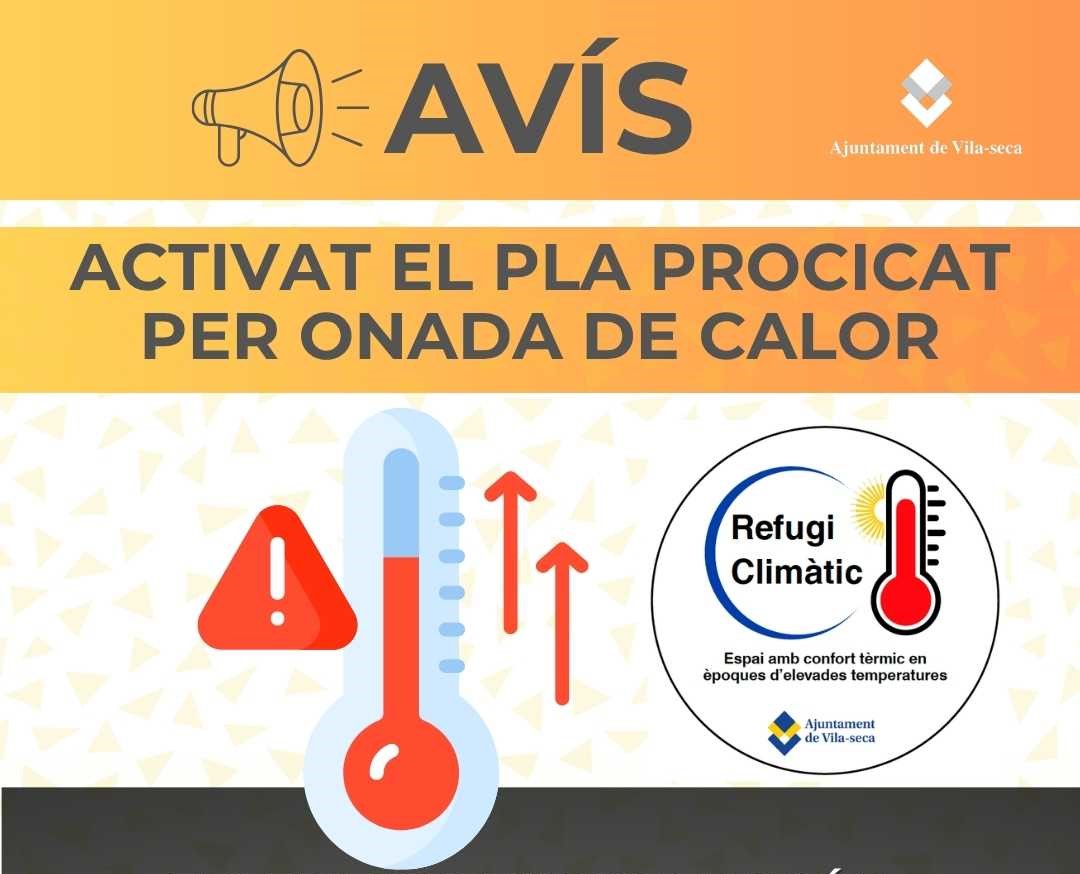 Activat el Pla PROCICAT per onada de calor