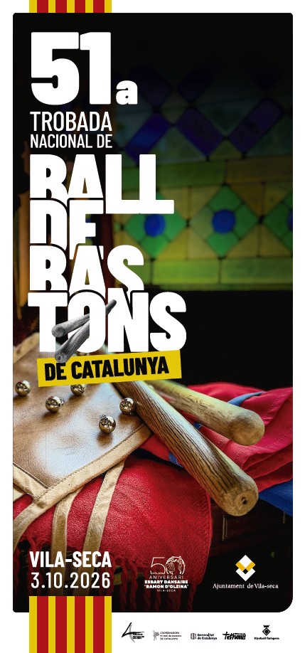 Vila-seca es converteix en la capital del ball de bastons català amb la 51a Trobada Nacional