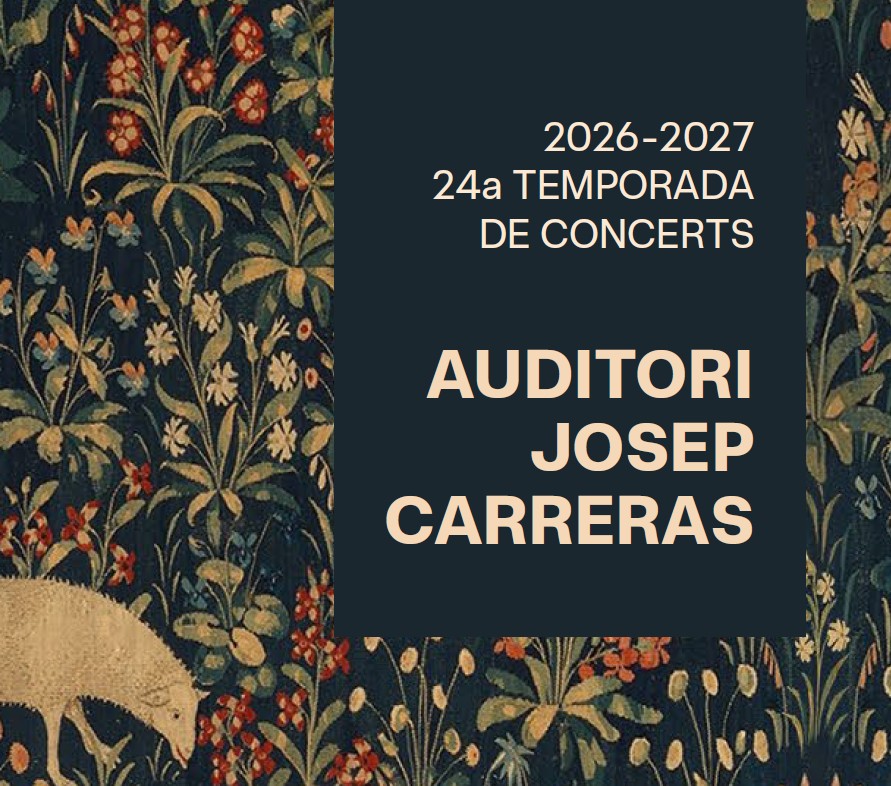 L’Auditori Josep Carreras presenta la seva 24a temporada amb Ramon Humet com a primer compositor resident