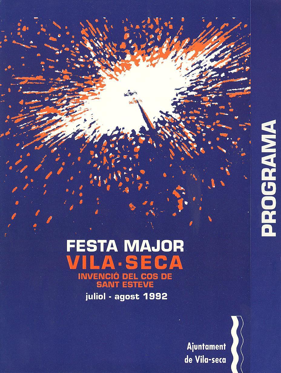 Programa Festa Major d'Estiu 1992