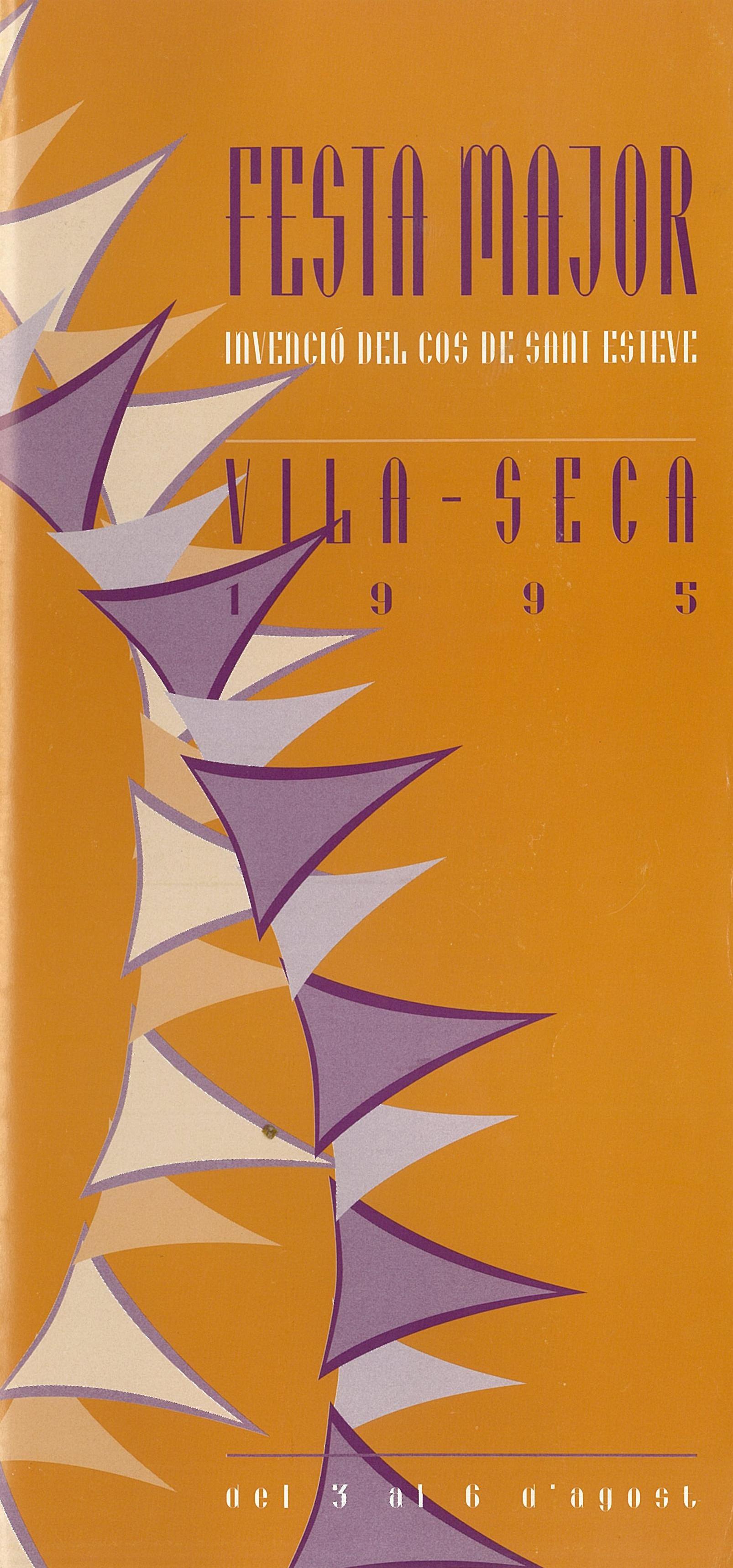 Programa Festa Major d'Estiu 1995