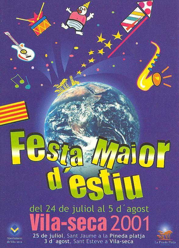 Programa Festa Major d'Estiu 2001