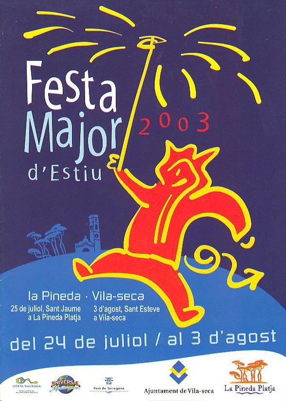 Programa Festa Major d'Estiu 2003