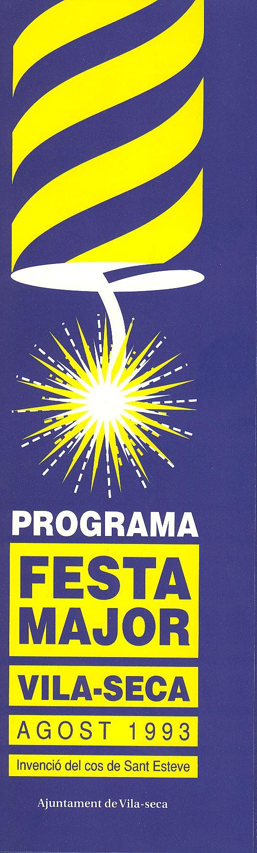 Programa Festa Major d'Estiu 1993