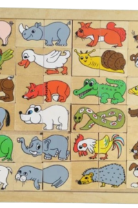 Funny animal puzzle